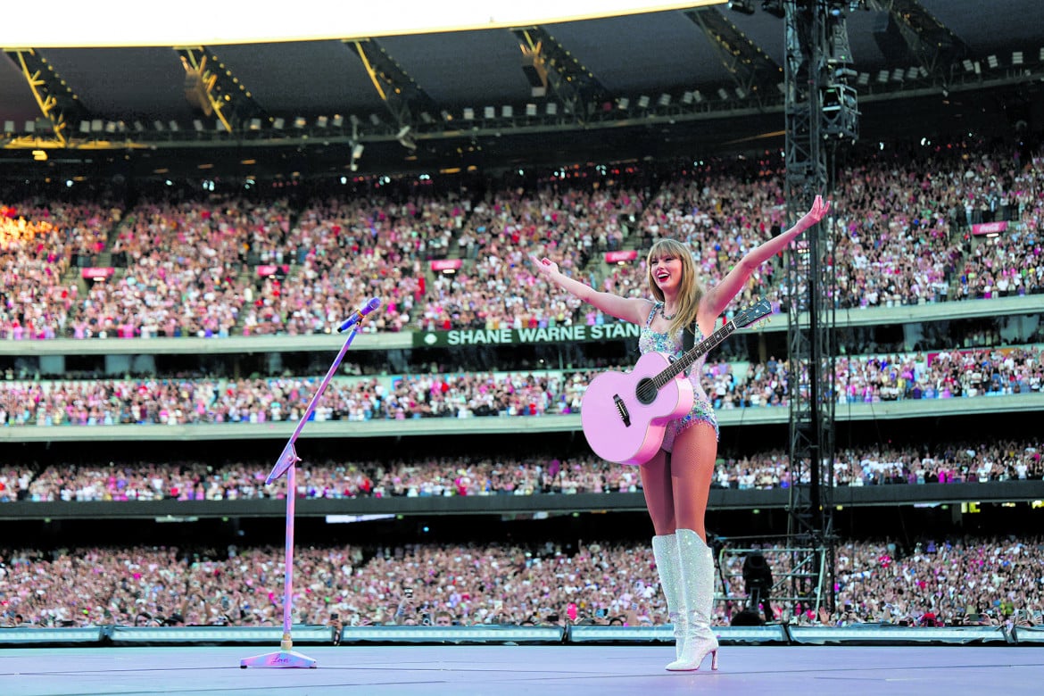 Taylor Swift in concerto a Melbourne nel 2024