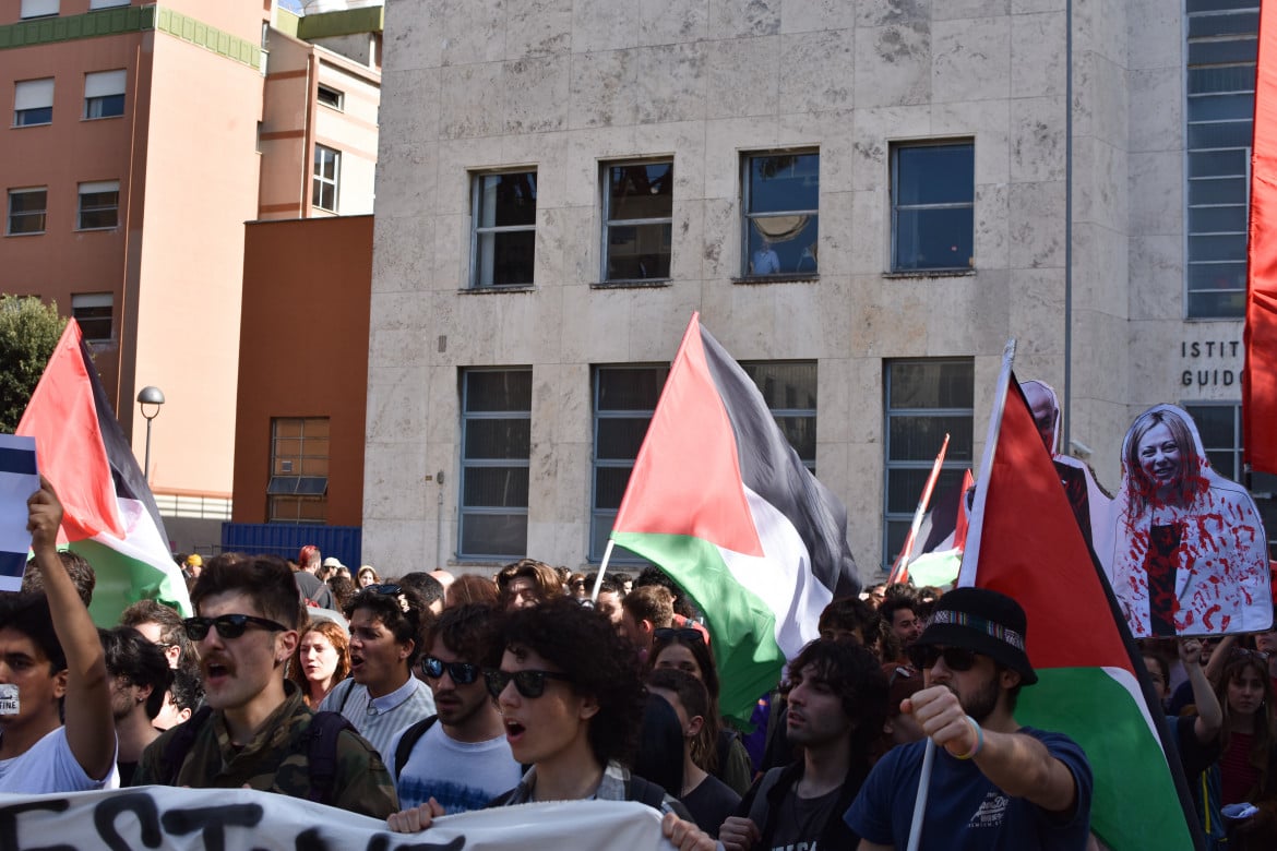 Corteo 16 aprile 2024 - Sapienza for Palestine