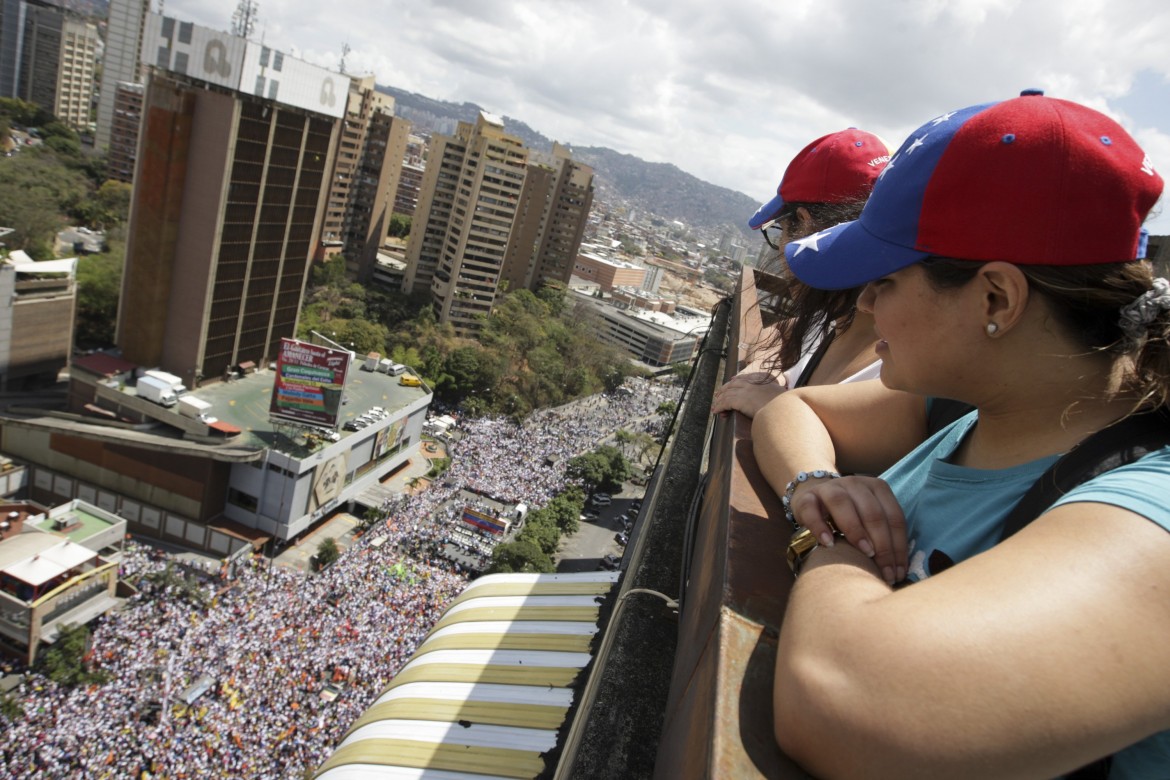 Caracas, la difesa bolivariana