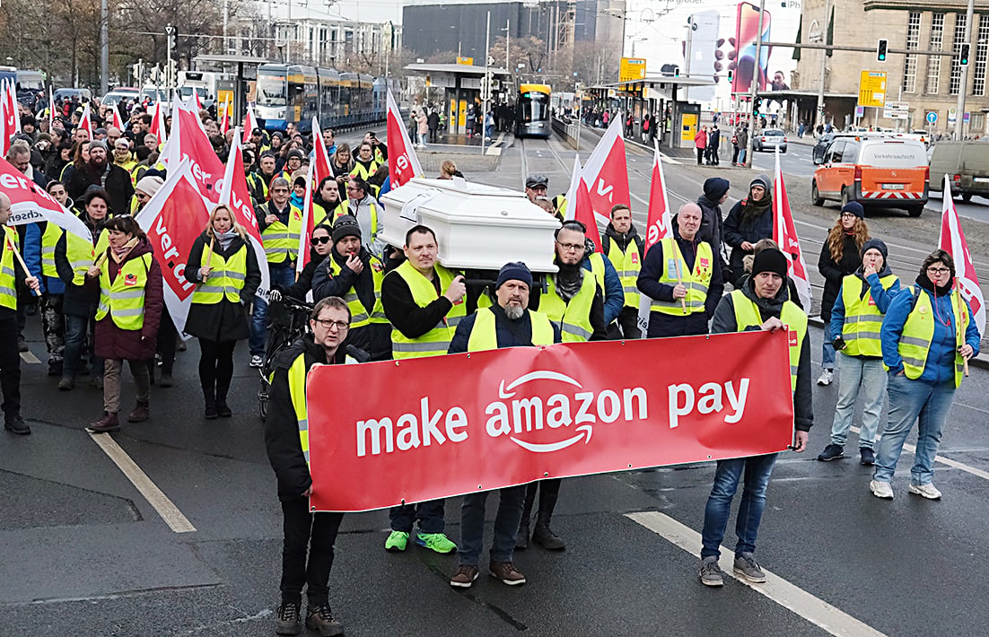 «Make Amazon Pay»: quando la protesta è globale