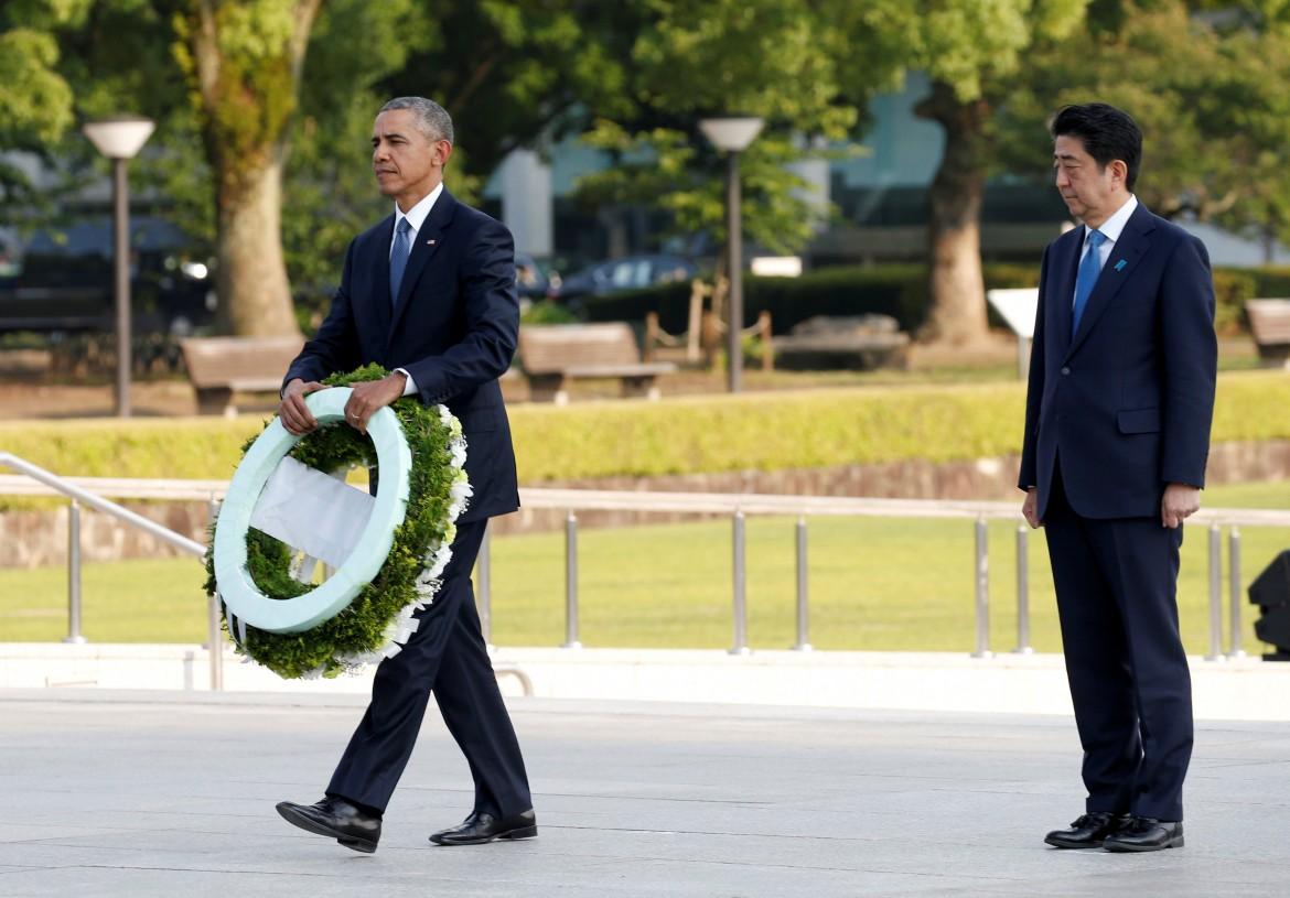 Obama a Hiroshima: «Mai più atomica»