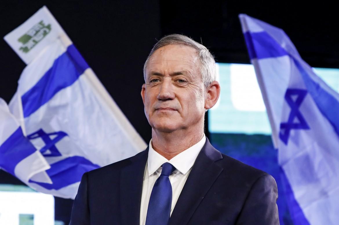 Gantz, nemico di Netanyahu non delle sue politiche