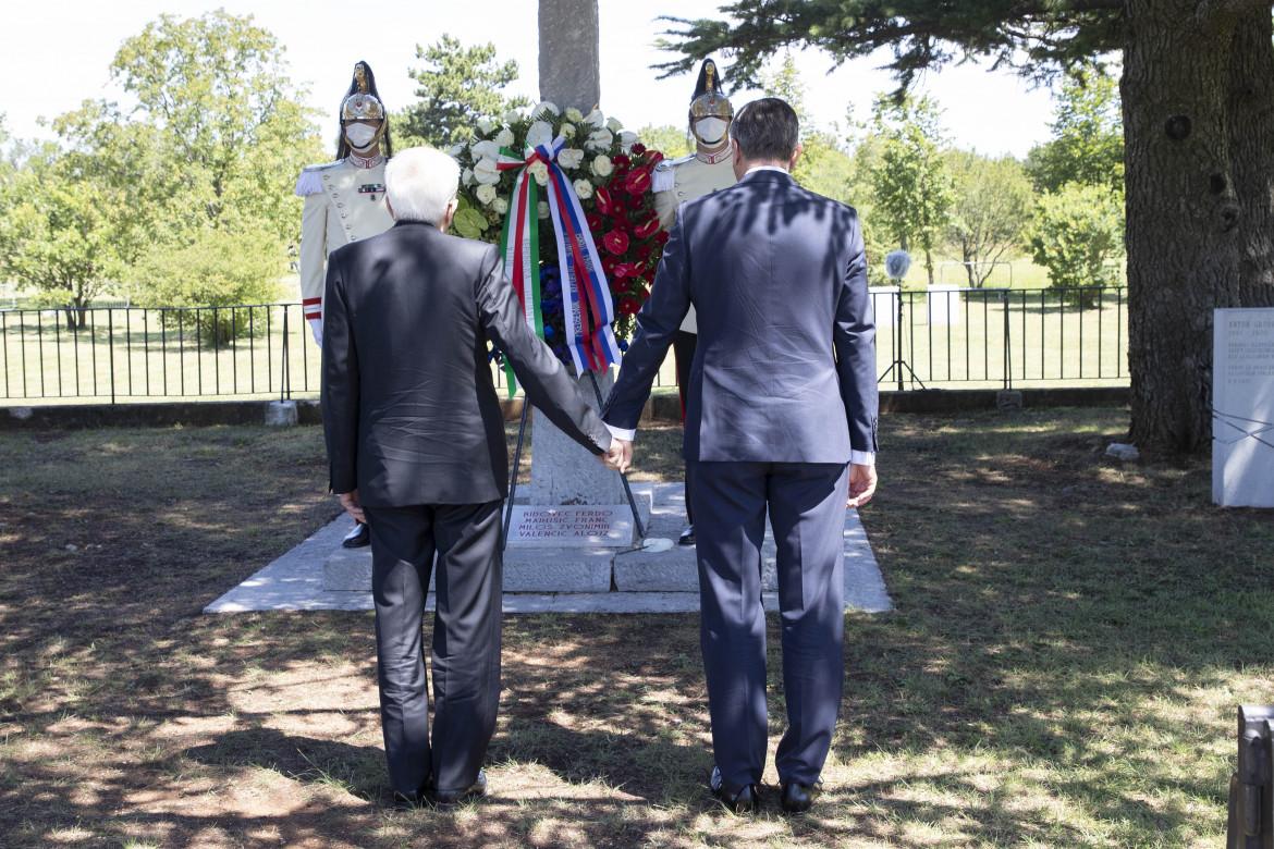 Due presidenti a Trieste nel giorno  del ricordo tardivo