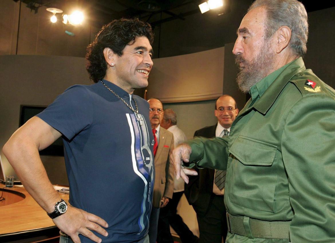 Il Che sul braccio, Fidel nel cuore. E il gol del secolo è per le Malvinas