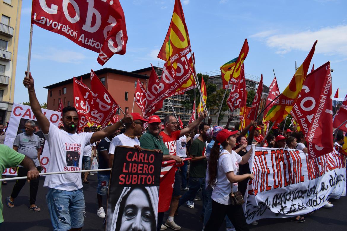 A Piacenza in piazza per difendere i sindacati di base