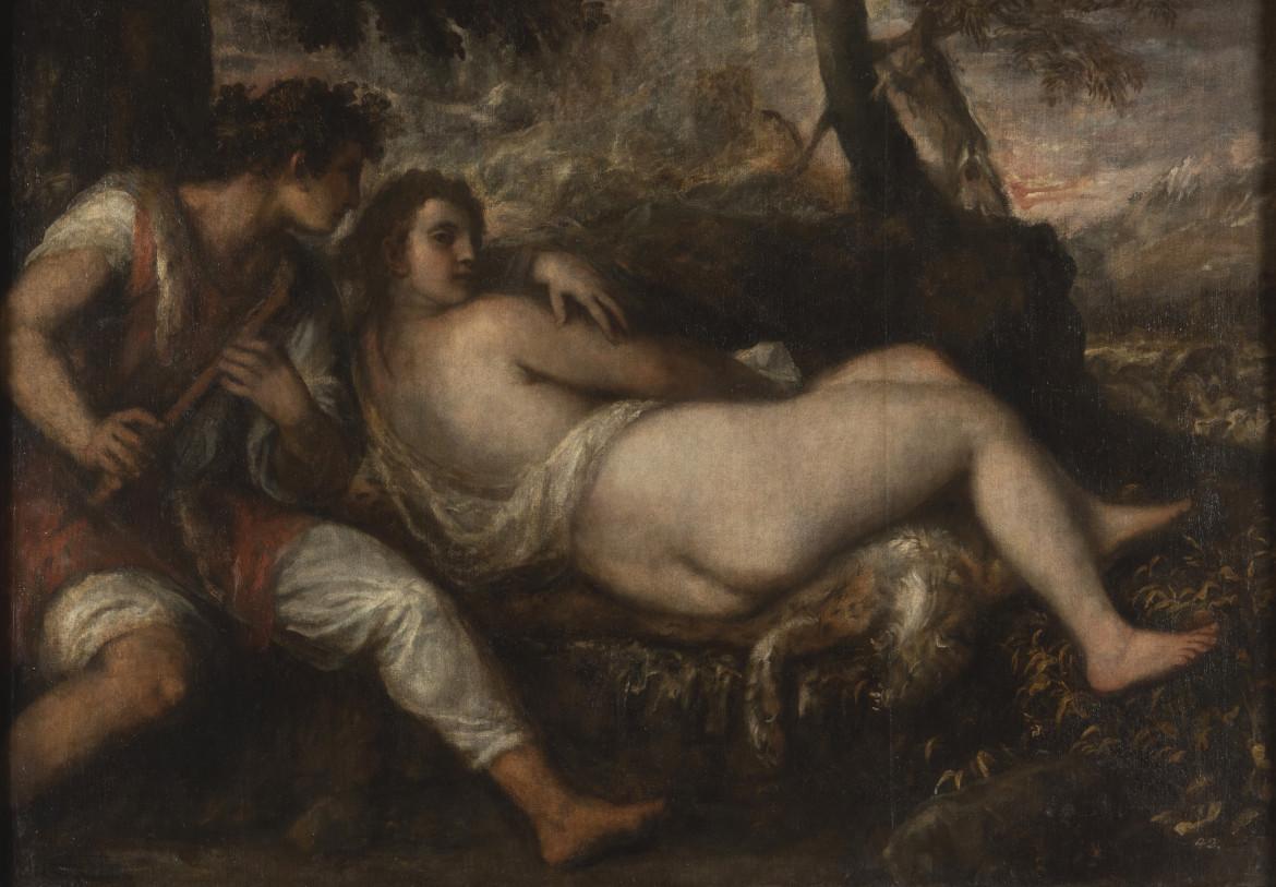 Tiziano, allegorie d’amore, il prestito viennese