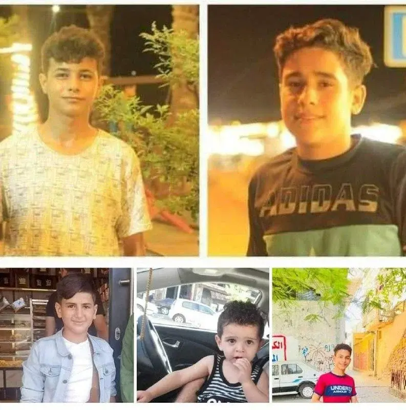 Israele ammette l’uccisione di cinque minori palestinesi
