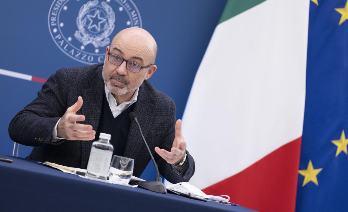 Il ministro della transizione ecologica Roberto Cingolani foto Filippo Attili/Palazzo Chigi/LaPresse
