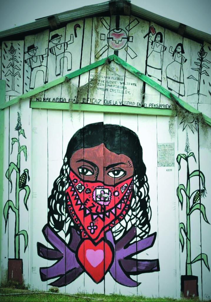 La democrazia del caracol attraverso i murales zapatisti