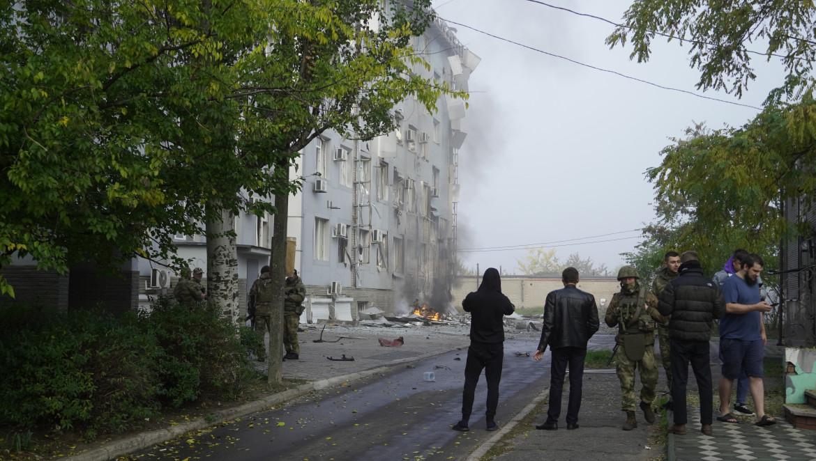 Melitopol, autobomba contro i servizi russi