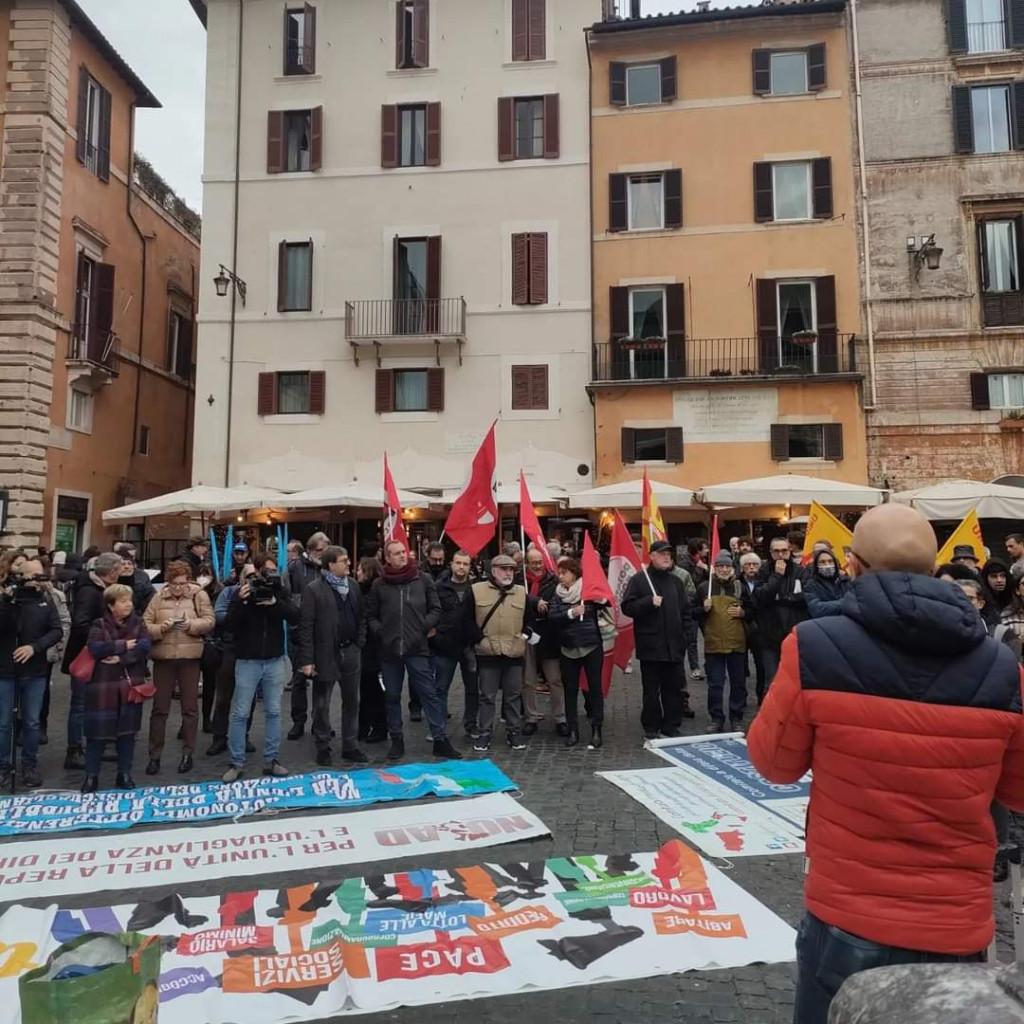 A Roma in piazza contro  l’autonomia differenziata