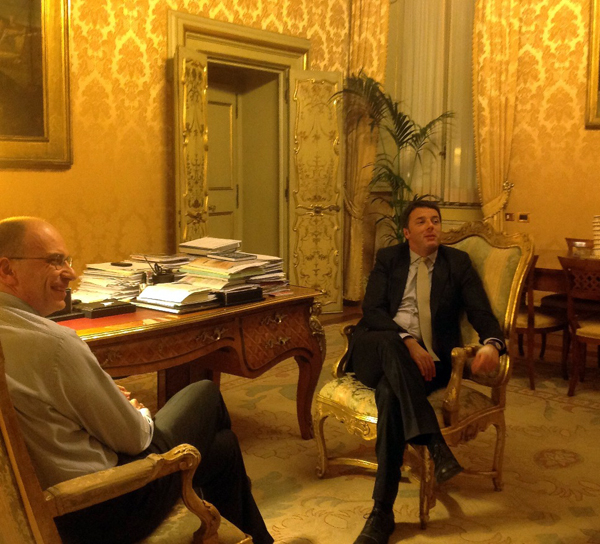 Letta&Renzi 2014, lavoro di coppia