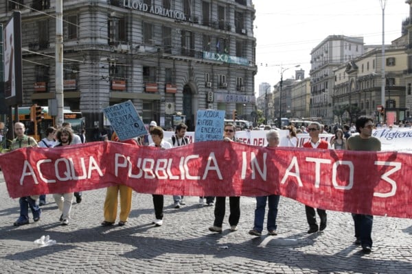 Acqua ai privati, la regione tenta il blitz sulla legge