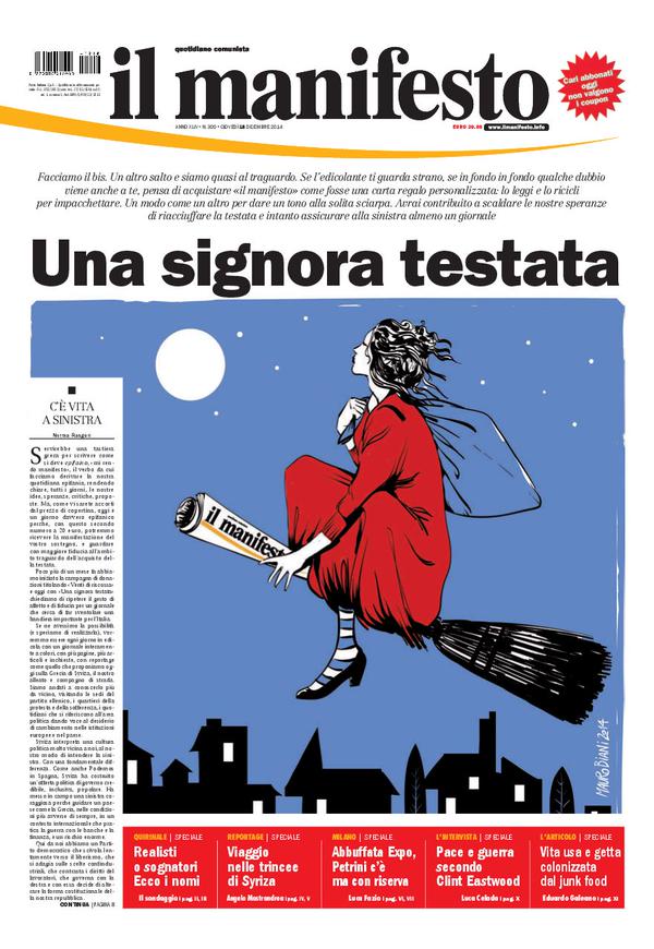 Il Manifesto, una signora testata