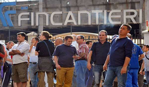 Fincantieri, cantieri sequestrati causa scorie