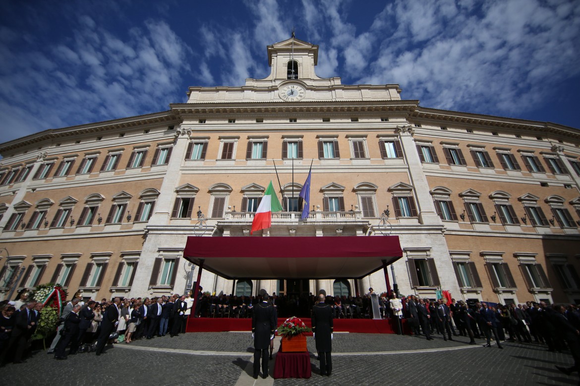 funerali ingrao montecitorio foto vincenzo livieri lapresse 7