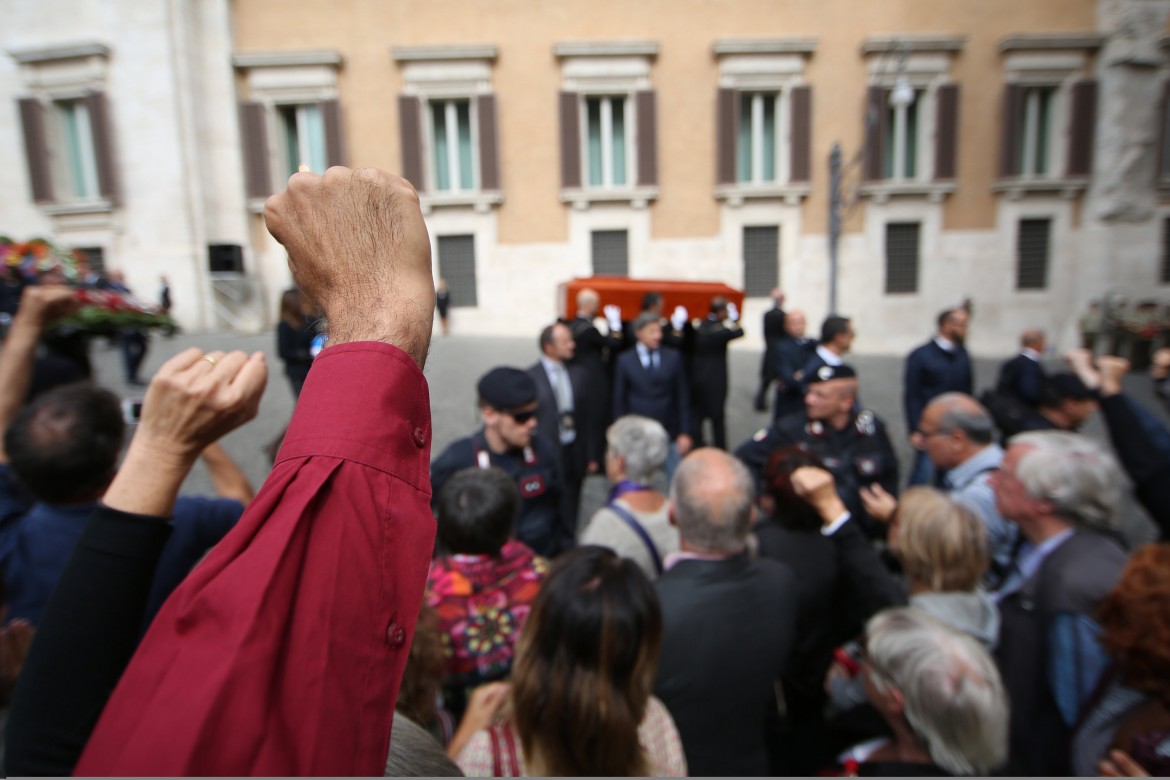 funerali ingrao montecitorio foto vincenzo livieri lapresse 8