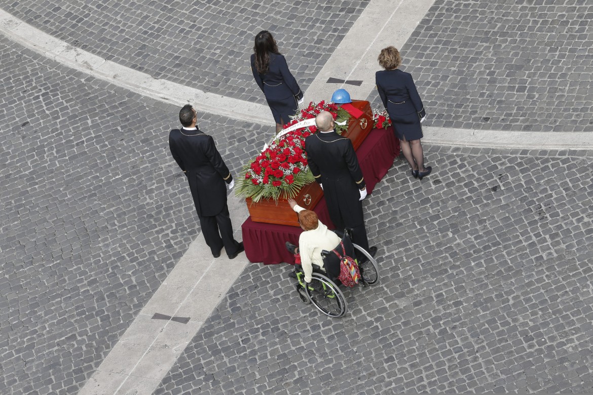 funerali ingrao montecitorio lapresse