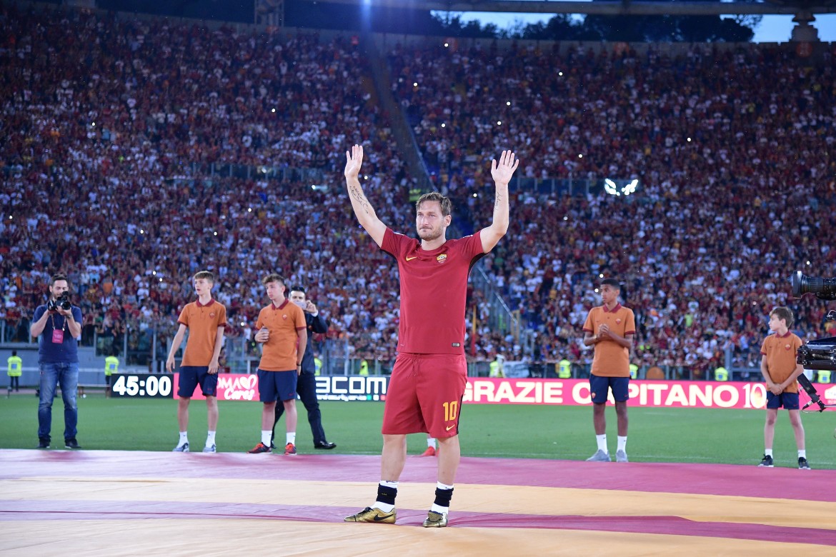 totti addio calcio