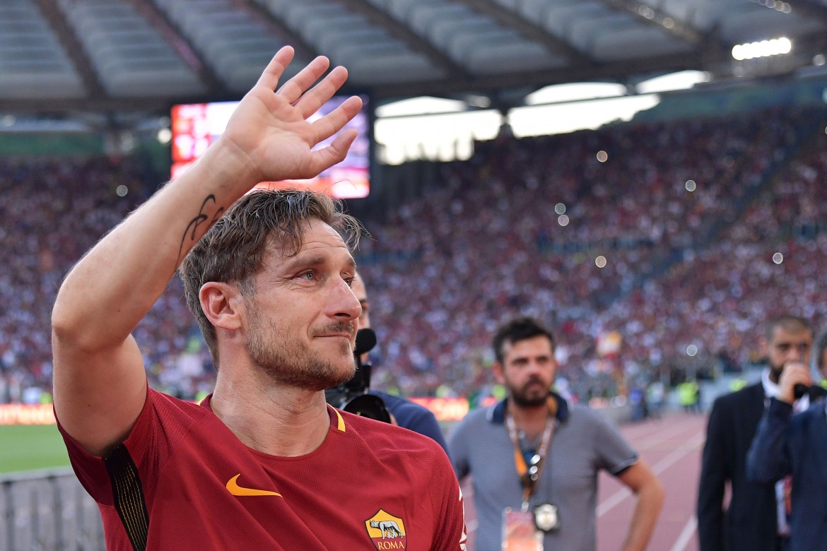 totti giro di campo