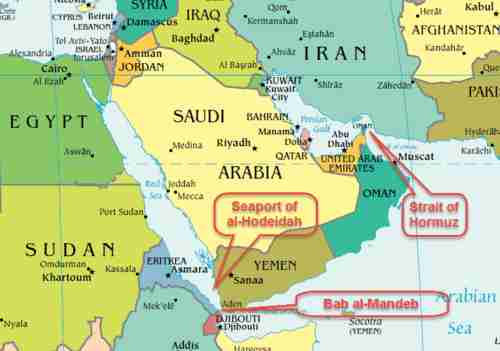 Hormuz-Bab al Mandab, due stretti per un conflitto: tutti contro l’Iran