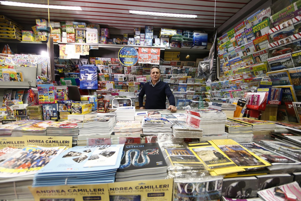 La notte delle edicole, foto LaPresse