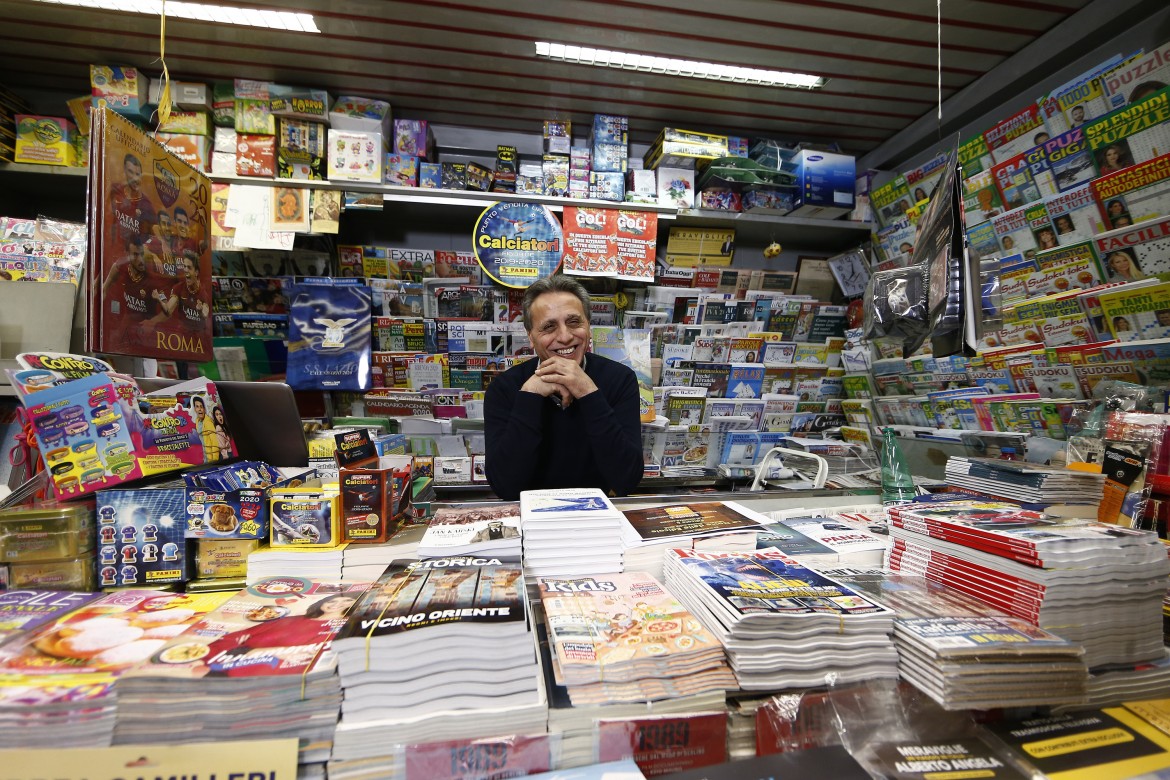 La notte delle edicole, foto LaPresse