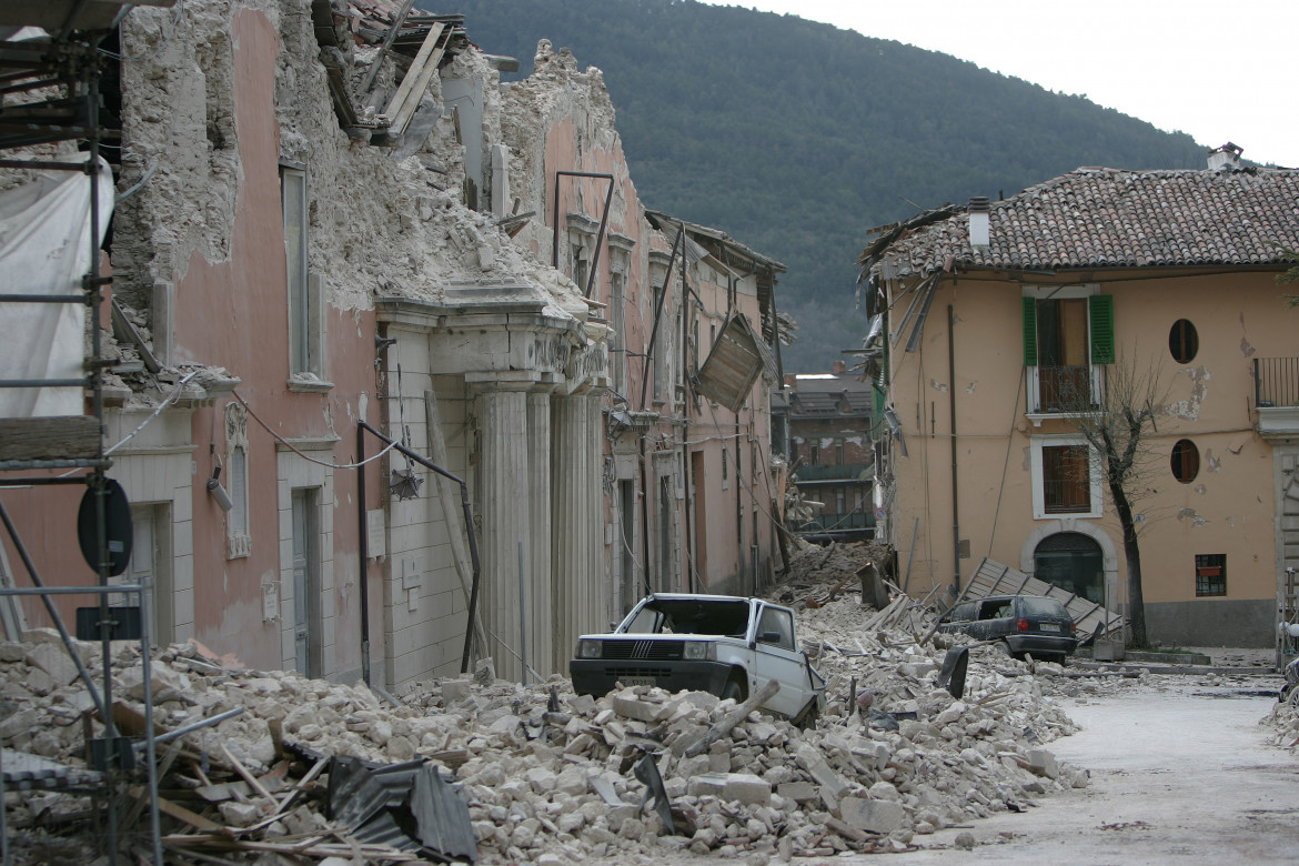 6 aprile 2009, L’Aquila, Lapresse