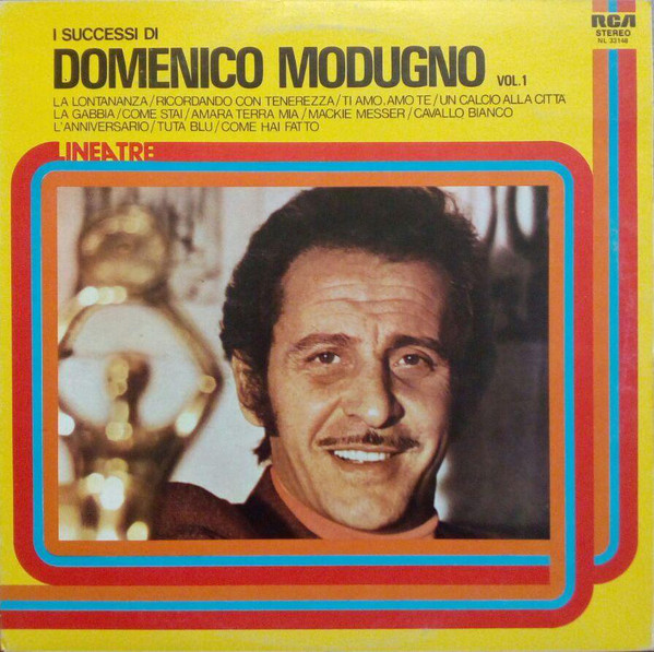 Una raccolta di brani di Domenico Modugno