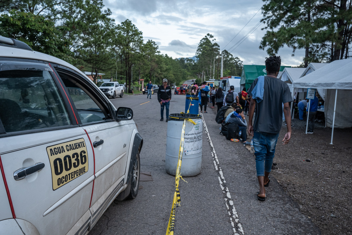 La frontiera tra Guatemala e Honduras