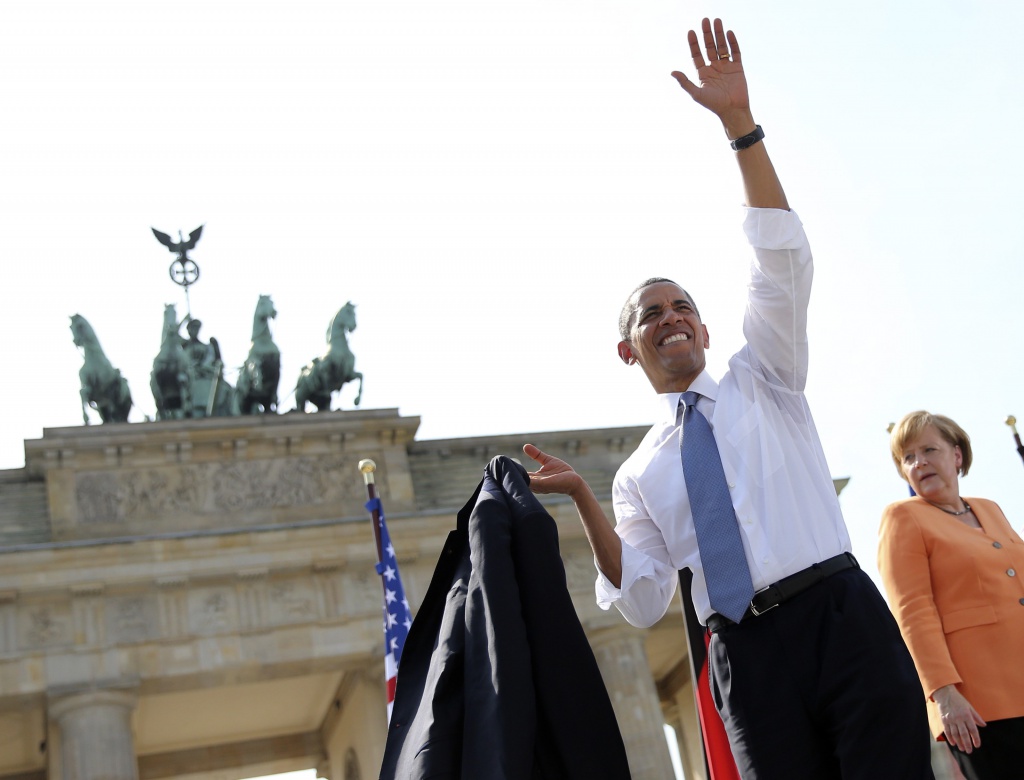 Obama a Berlino: “Chiudere il capitolo della guerra fredda”