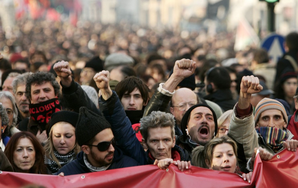 La sinistra soffia nel vento