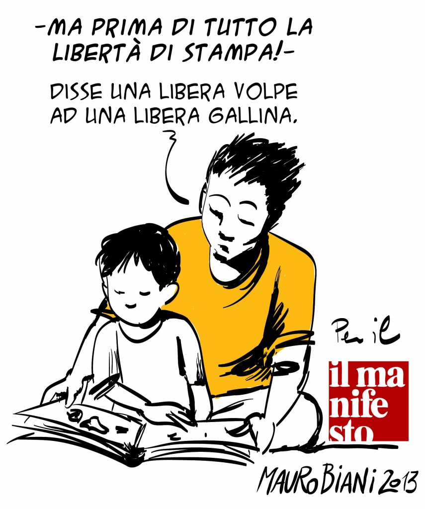 il manifesto abbonamenti mauro biani