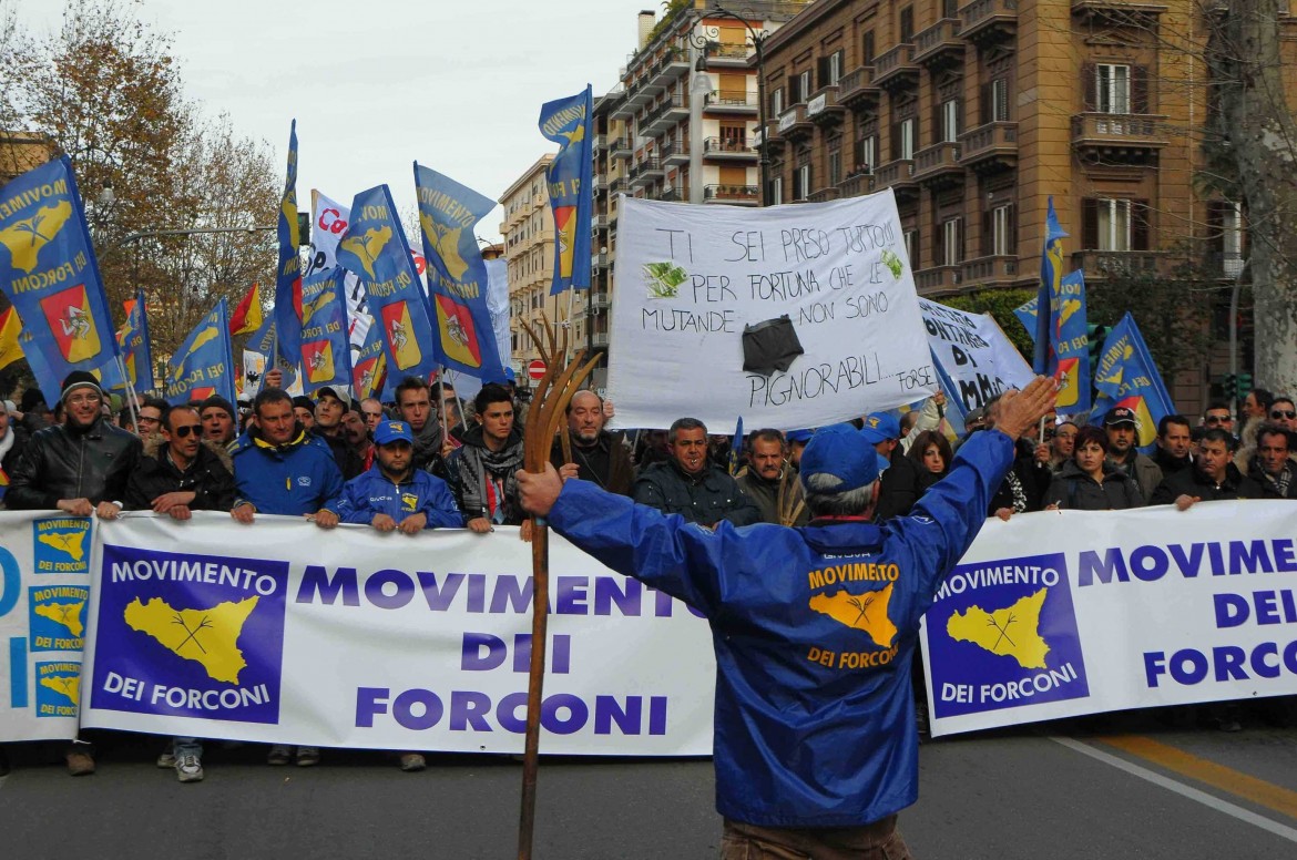 Forconi, la ultrà rabbia