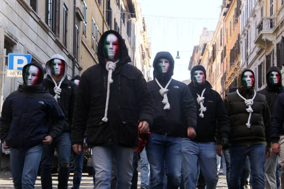 Fermato a Roma il vicepresidente di Casapound