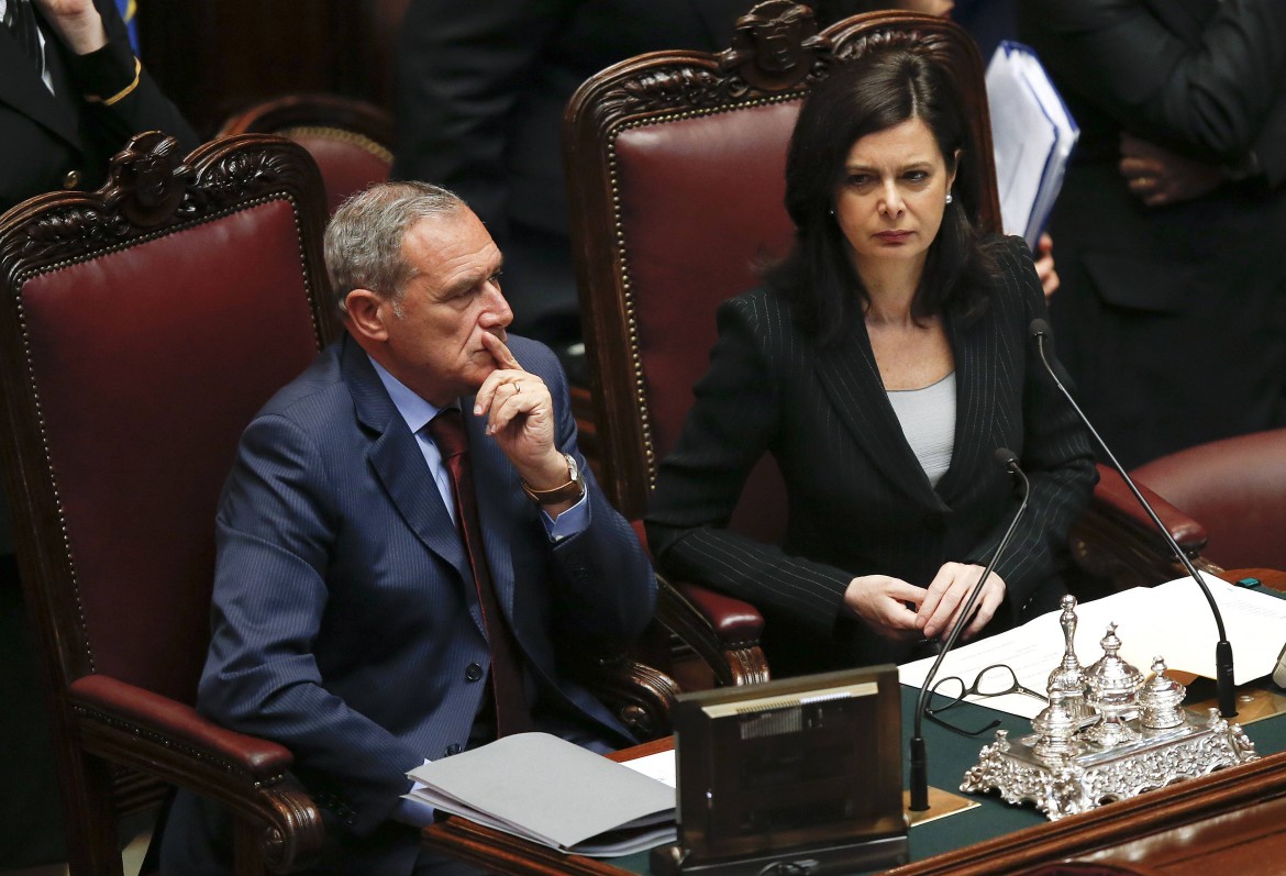 Boldrini sbaglia, Grasso va a segno