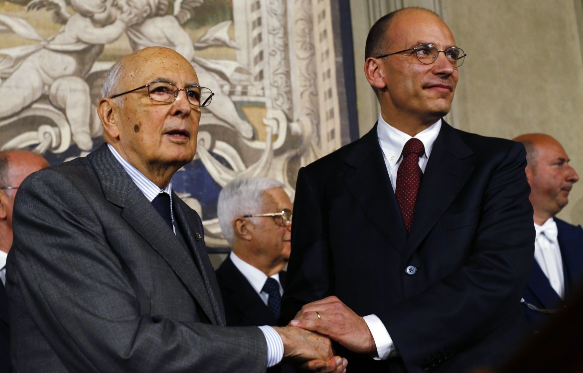 Letta cala l’asso Napolitano