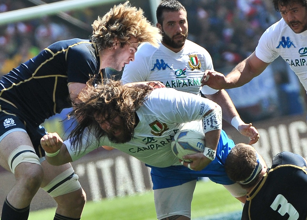 L’Italia del rugby ko con la Scozia all’ultimo minuto