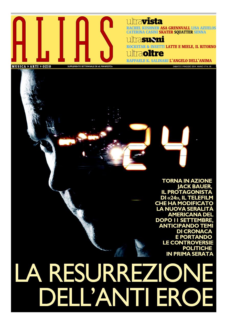 La copertina di Alias del 3 maggio 2014