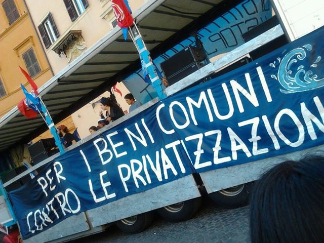 Il conflitto tra proprietà pubblica e bene comune