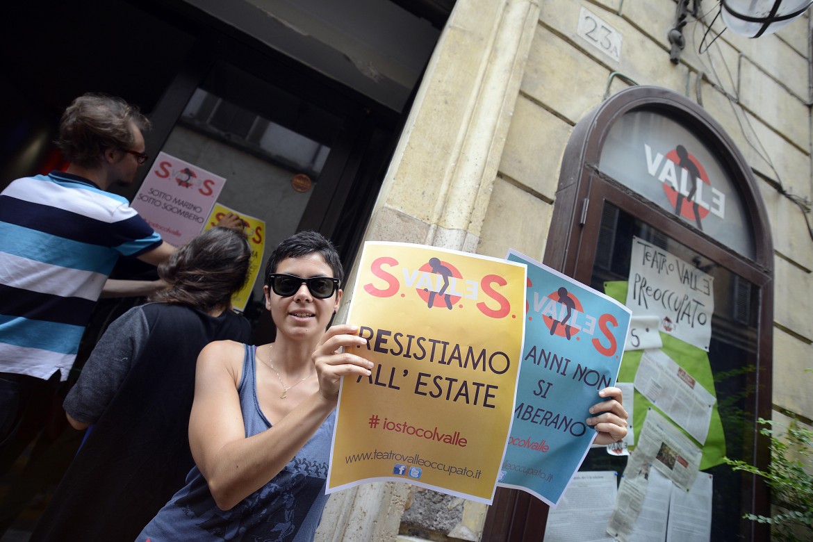 Teatro Valle, oggi scatta la tagliola del governo