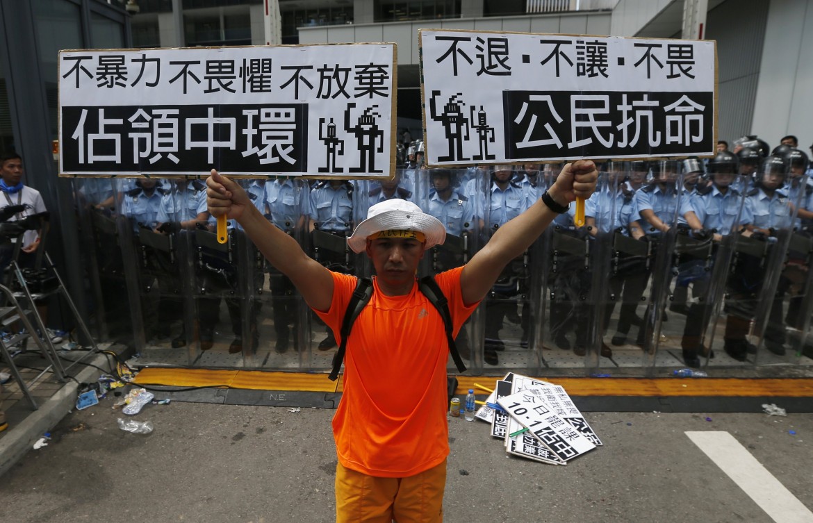 A Hong Kong si alza l’urlo di Occupy