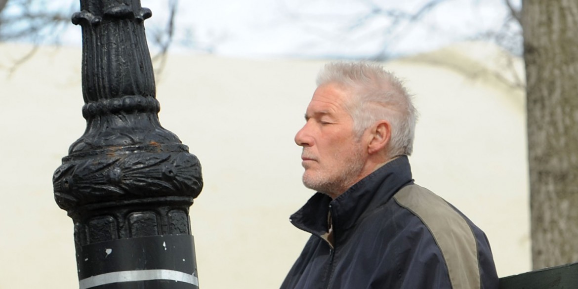 Richard Gere senza tetto a New York