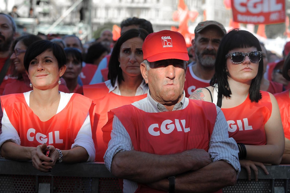 Cgil, ex segretari in piazza. Tranne Epifani