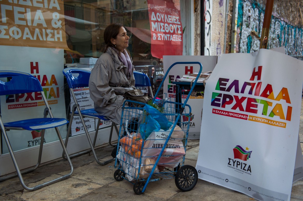 Exarchia «rossa» aspetta Tsipras