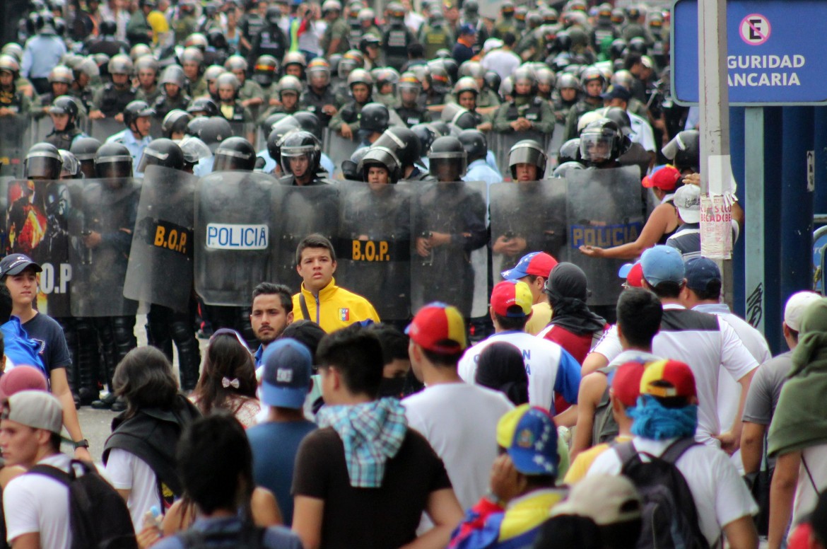 In manette il sindaco di Caracas