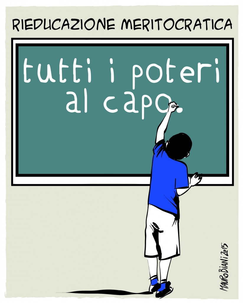 Caro preside del consiglio ti scrivo… E ti boccio: zero in democrazia