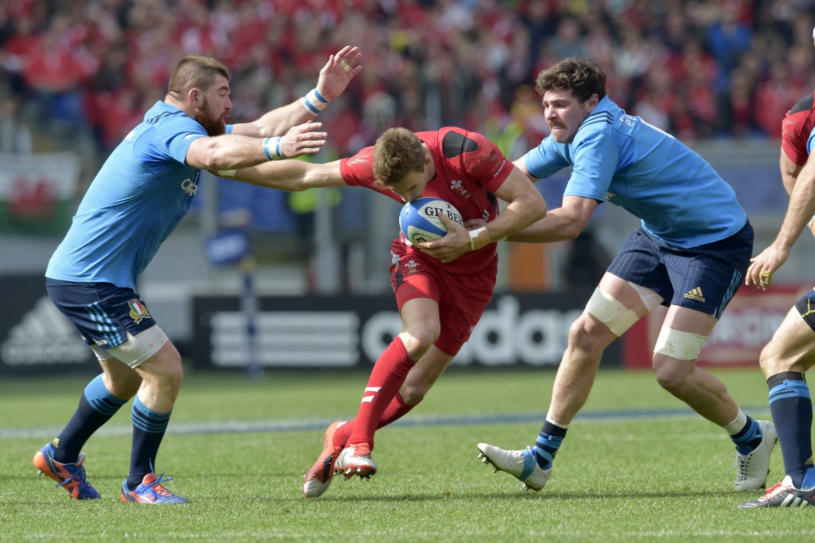 Liam Williams. Foto Alfredo Falcone - LaPresse