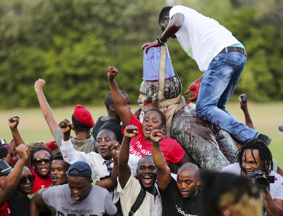 La cacciata di Cecil Rhodes dall’università