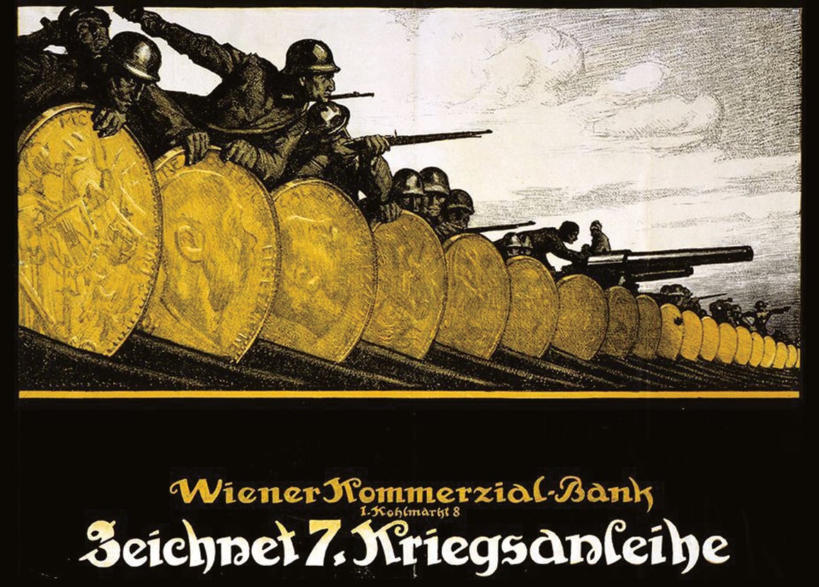 1914-1918: la pubblicità va alla guerra